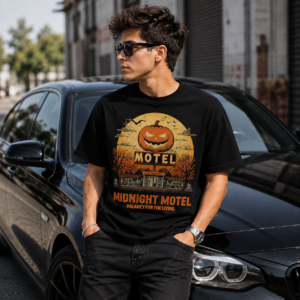 Midnight Motel Halloween T-Shirt