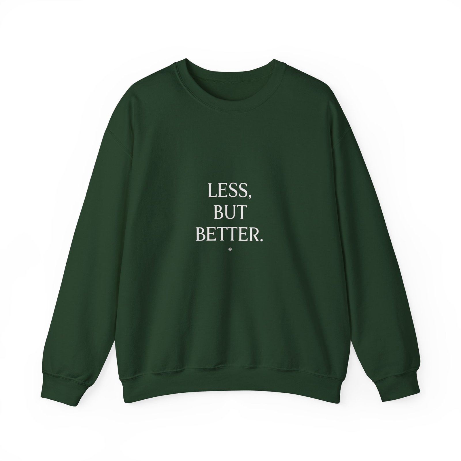 Less, But Better Sweatshirt – Minimalist Inspirational Crewneck - Image 9