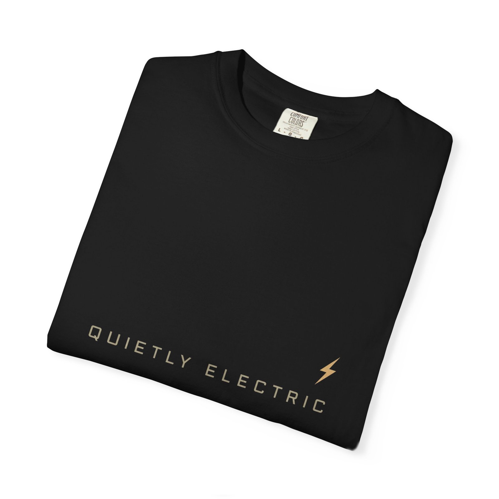 Quietly Electric T-Shirt – Minimalist Lightning Graphic Tee - Image 13