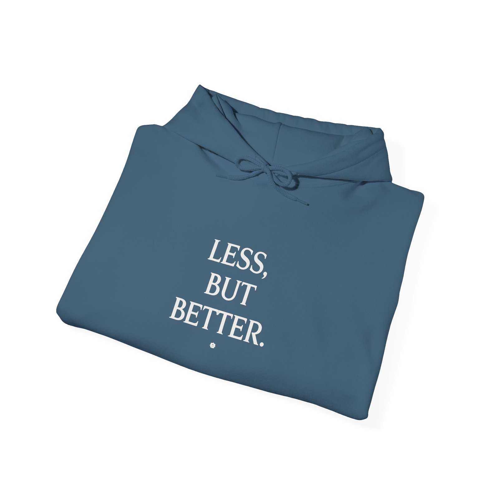 Less But Better Hoodie – Minimalist Typography Streetwear - Image 24