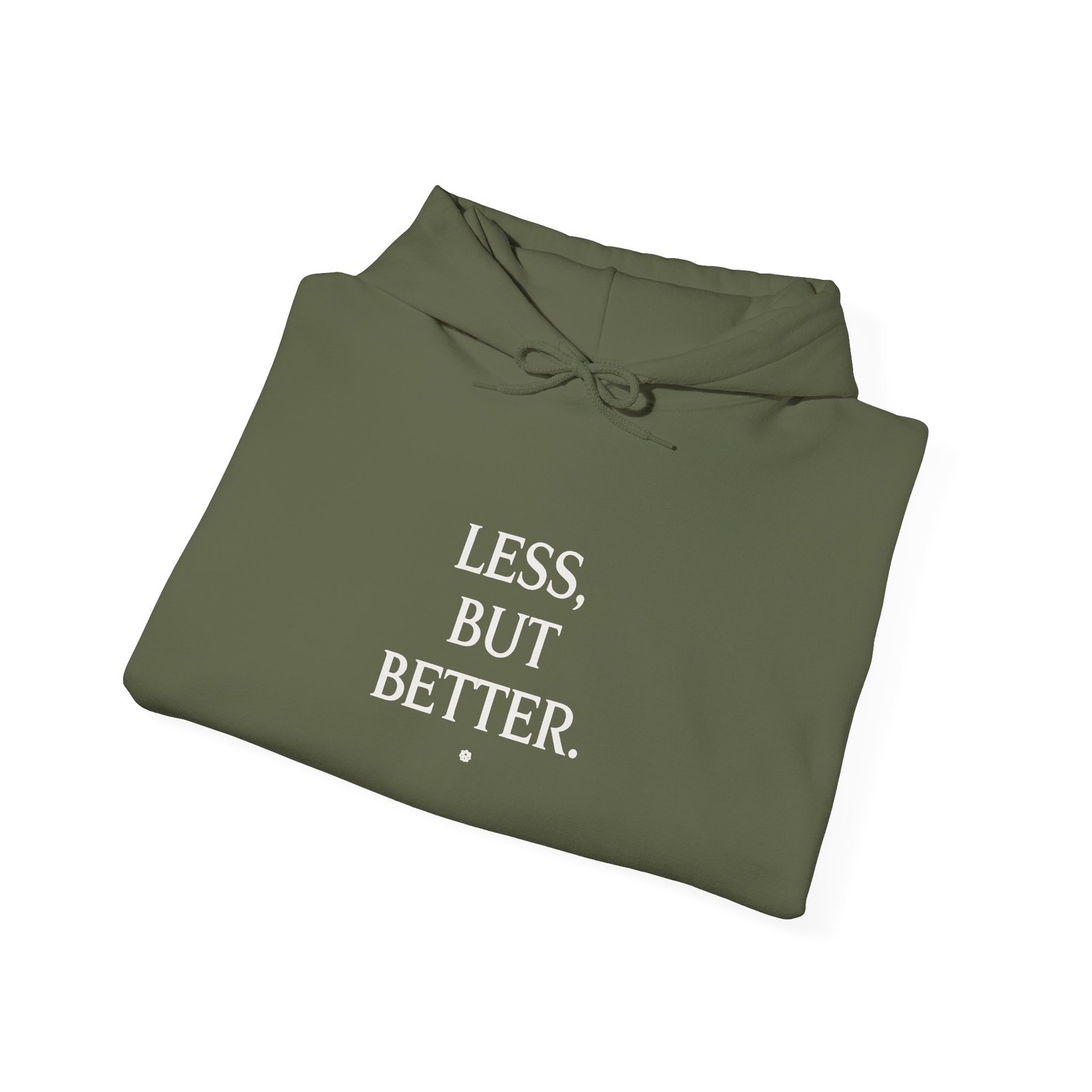 Less But Better Hoodie – Minimalist Typography Streetwear - Image 16