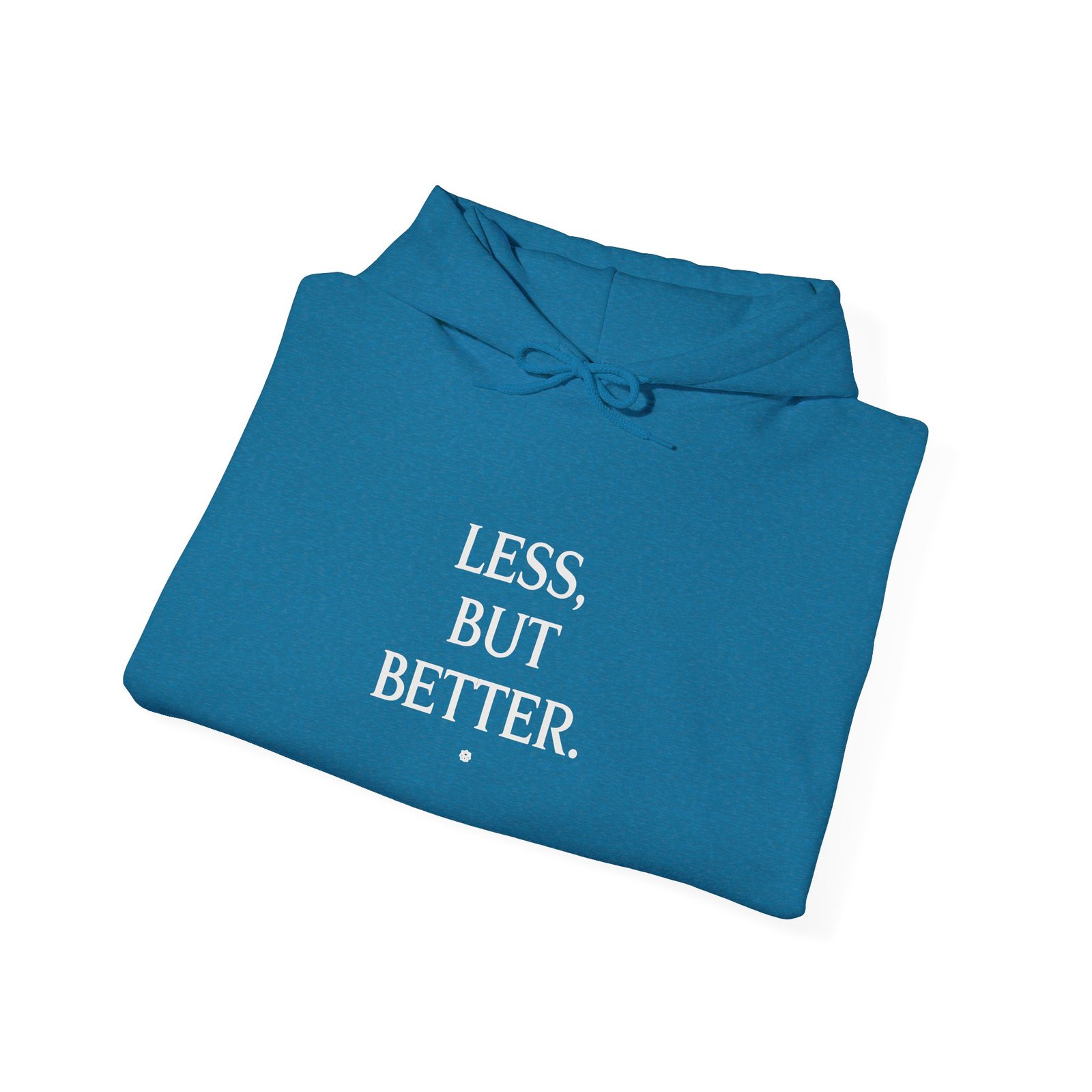 Less But Better Hoodie – Minimalist Typography Streetwear - Image 28
