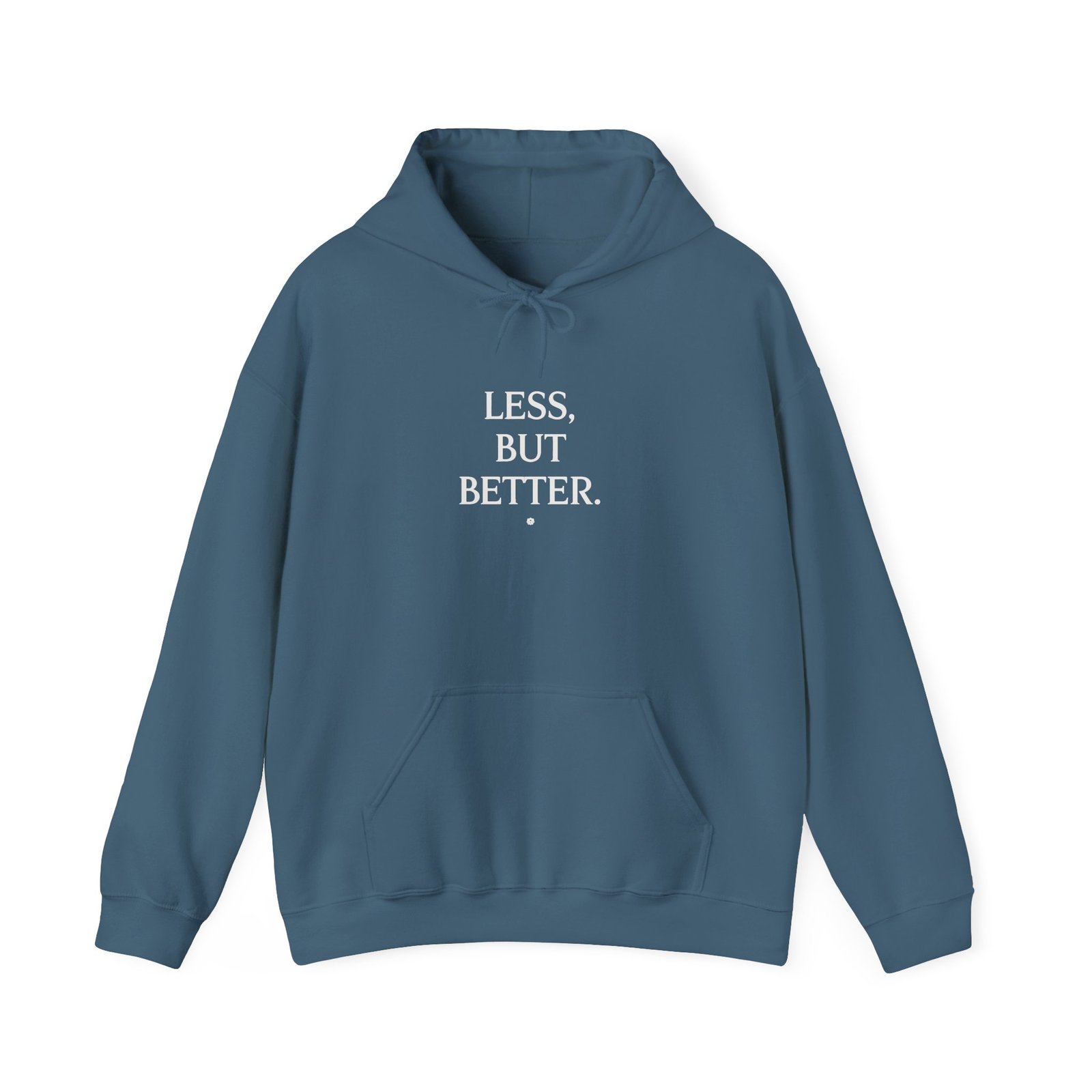 Less But Better Hoodie – Minimalist Typography Streetwear - Image 21