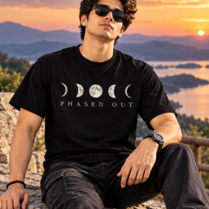 Phased Out Moon Phases T-Shirt